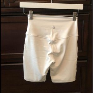 6” High-rise Lululemon Biker shorts